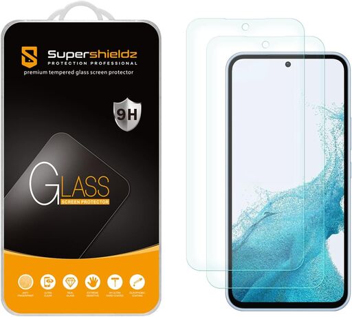 Supershieldz Tempered Glass Screen Protector (2 Pack)