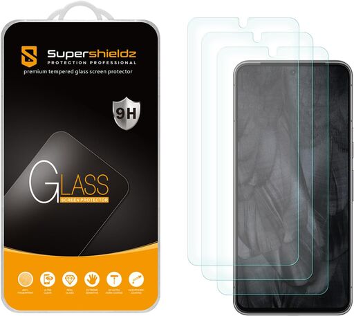 Supershieldz Tempered Glass Screen Protector (3-Pack)