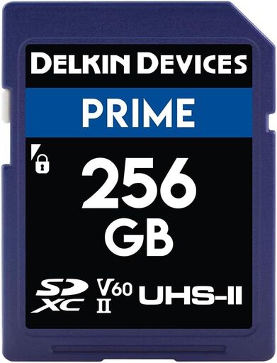Delkin Devices Prime 256GB SDXC UHS-II