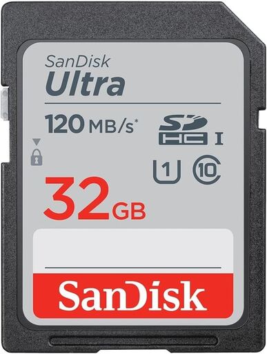 SanDisk 32GB Ultra SDHC Memory Card 3-Pack