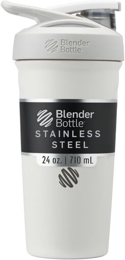 BlenderBottle Strada Shaker Cup - 24oz Stainless Steel