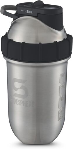 SHAKESPHERE Stainless Steel Shaker Bottle 24oz
