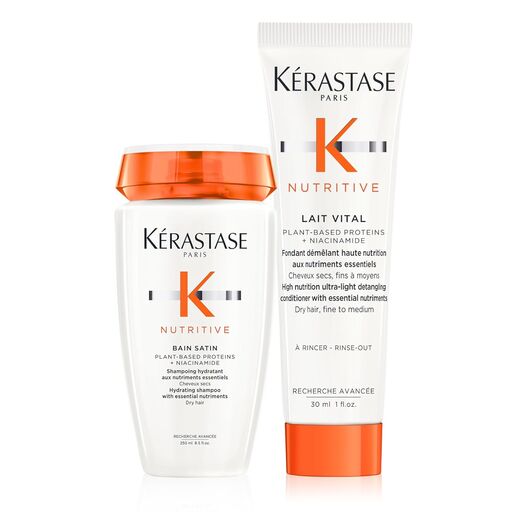 Kerastase Nutritive Bain Satin Shampoo & Conditioner Set