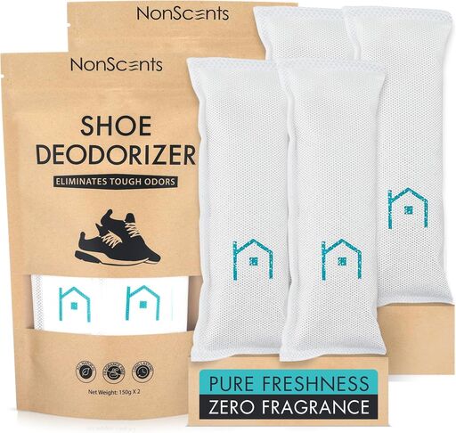 NonScents Shoe Deodorizer 2-Pack