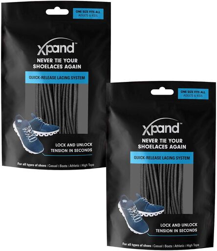 Xpand Round No Tie Shoelaces