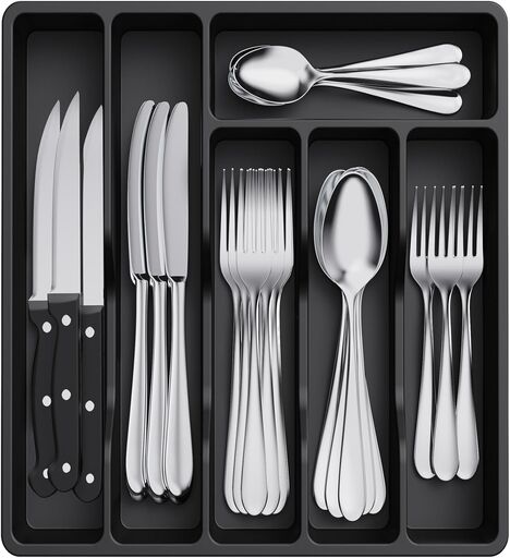Lifewit Silverware Drawer Organizer Tray