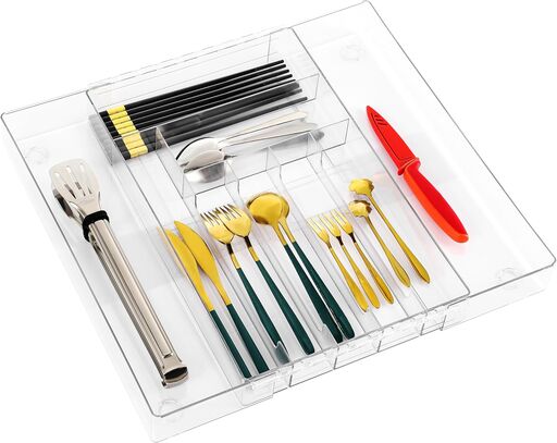 IEEK Utensil Organizer for Kitchen Drawers