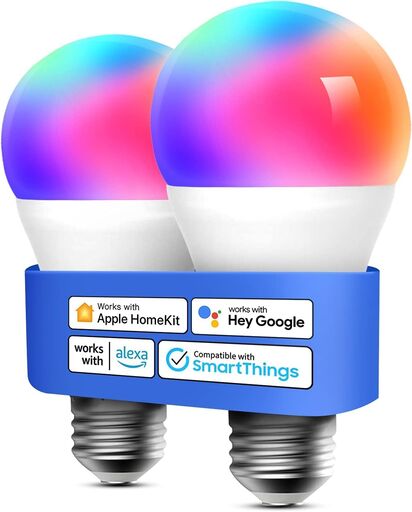 Meross Smart LED Light Bulb (2-Pack)