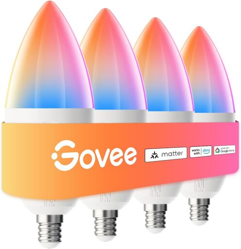 Govee E12 Smart LED Bulb (4-Pack)