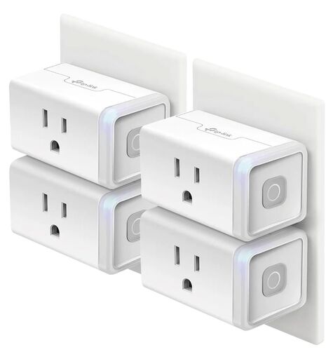 Kasa Smart Plug HS103P4 (4-Pack)