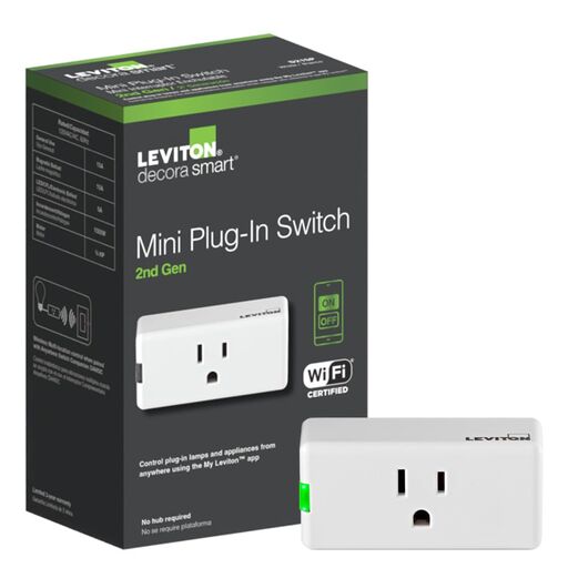 Leviton Decora Smart Plug Wi-Fi 2nd Gen