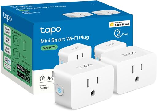 TP-Link Tapo Apple HomeKit Smart Plug Mini (2-Pack)