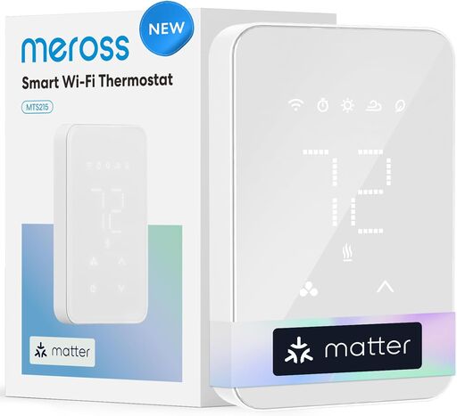Meross Matter Smart Thermostat for Electric Baseboard Heater