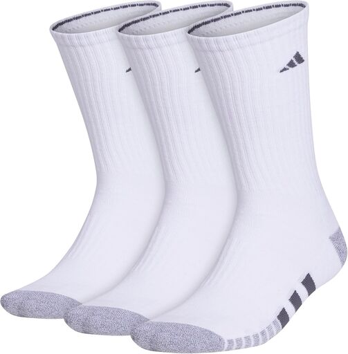 adidas Men's Athletic Cushioned Crew Socks