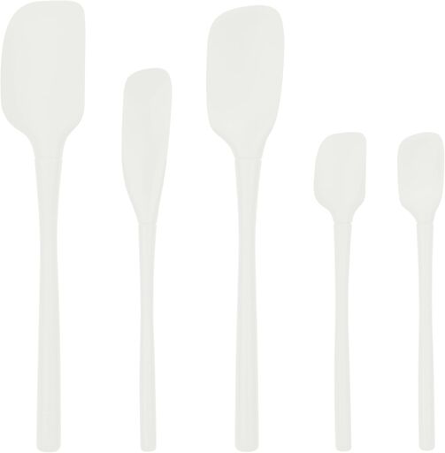 Tovolo Flex-Core All Silicone Spatula Set of 5