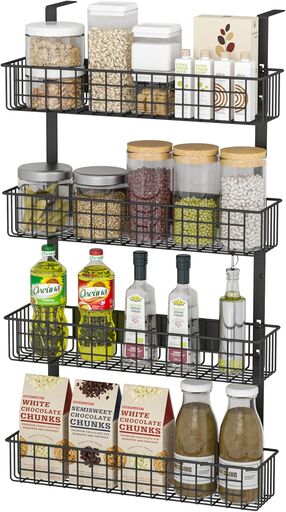 4 Tier Magnetic Spice Rack