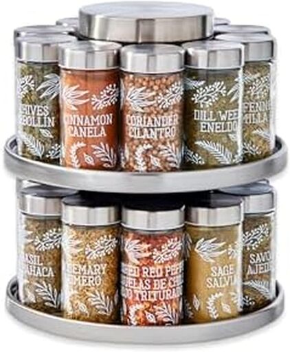 Kamenstein 20 Jar Revolving Spice Rack