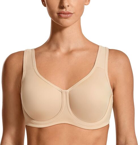 SYROKAN Women's Max Control Underwire Sports Bra