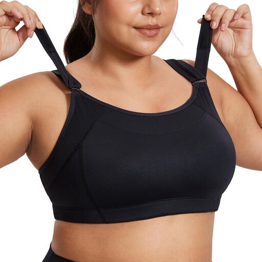 SYROKAN Front Adjustable Sports Bra