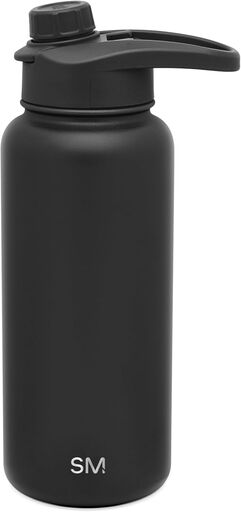 Simple Modern Water Bottle 32oz Chug Lid - Midnight Black