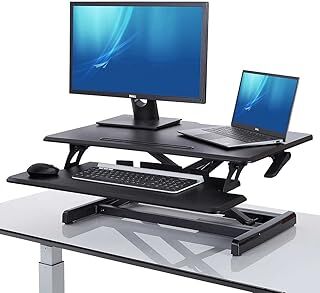 Seville Classics airLIFT PRO Pneumatic Desk Riser