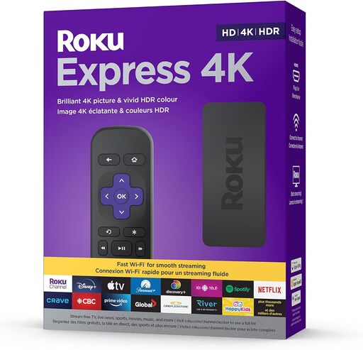 Roku Express 4K 2022 (Renewed)