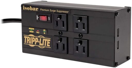 Tripp Lite Isobar 4 Outlet Surge Protector with USB