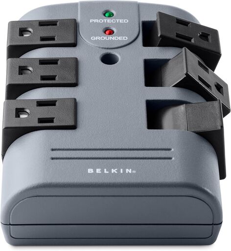 Belkin 6-Outlet Pivot-Plug Surge Protector
