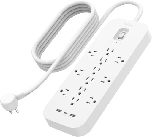 Belkin 12-Outlet Surge Protector with USB Ports