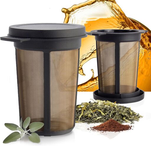 Finum Reusable Stainless Steel Tea Infuser - Large