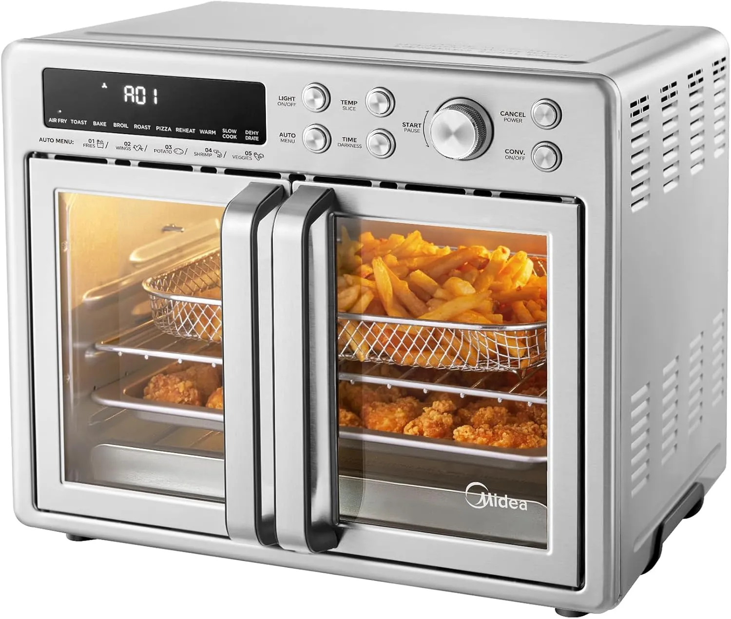Midea Flexify French Door Toaster Oven Air Fryer Combo