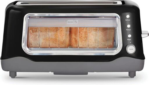 DASH Clear View Toaster - 2 Slice