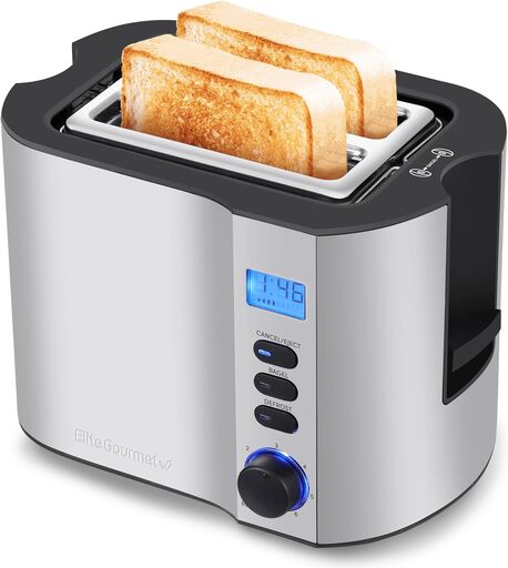 Elite Gourmet ECT2145 2-Slice Toaster