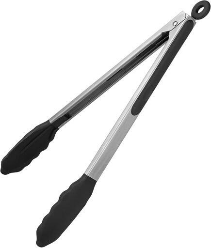 U-Taste 12 inch Heat Resistant Kitchen Tongs