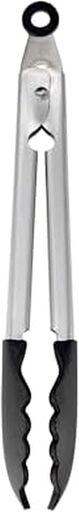 KitchenAid Silicone Tipped Stainless Steel Tongs, 9 Inch