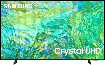 Samsung 55-Inch Crystal UHD 4K CU8000 Series Smart TV