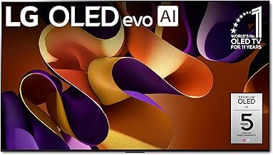 LG 77-Inch OLED evo G4 Smart TV