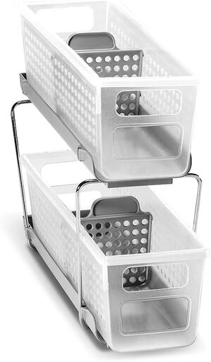 Madesmart 2-Tier Plastic Organizer