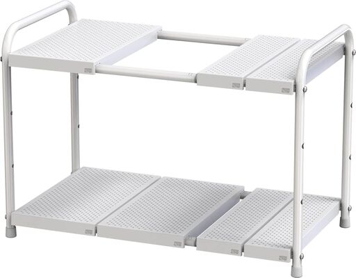 Deco Brothers Under Sink 2 Tier Expandable Shelf Organizer