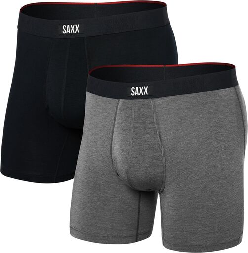 SAXX Vibe Xtra Super Soft Boxer Brief Fly 2-Pack