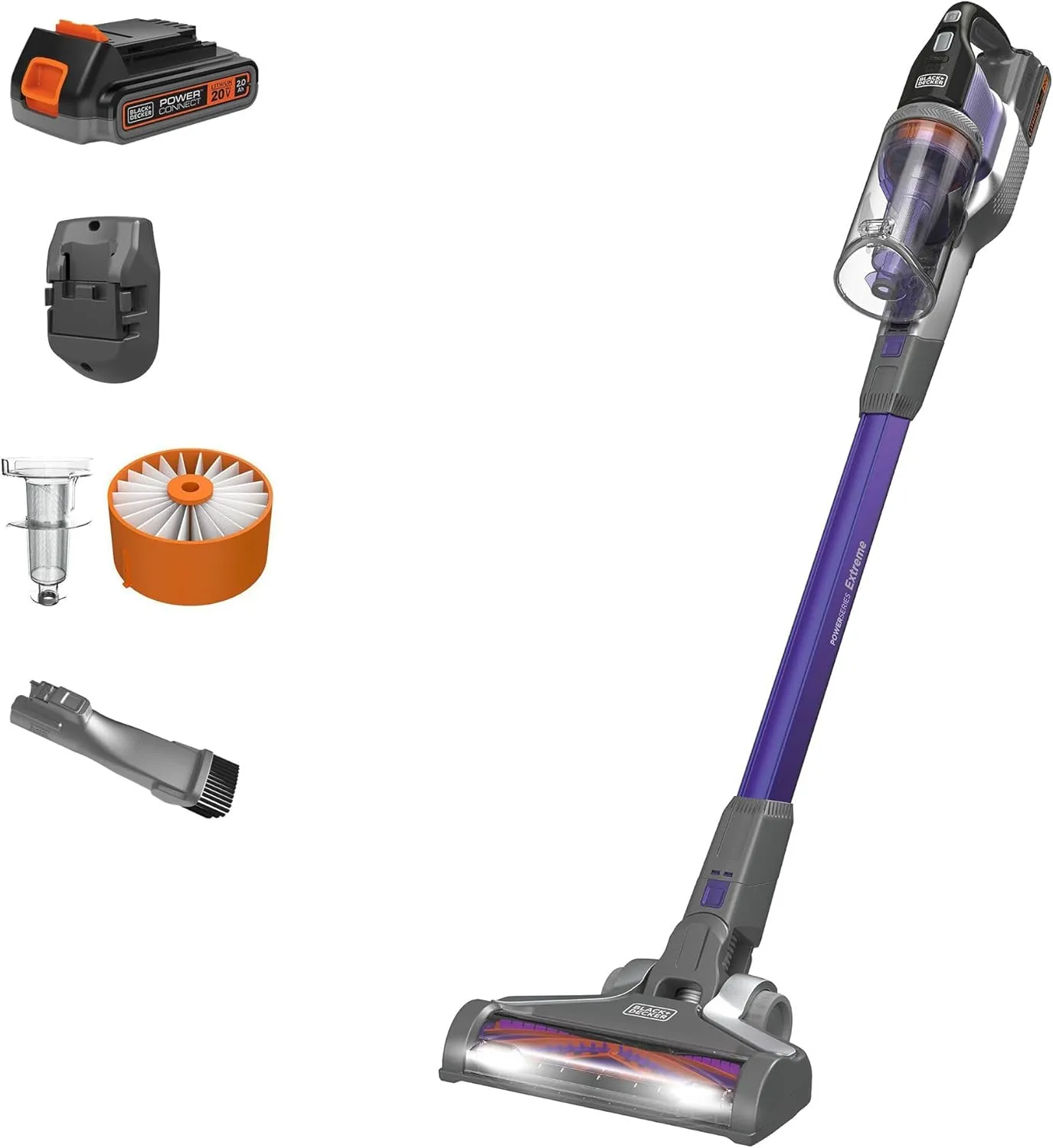 BLACK+DECKER PowerSeries Extreme Cordless Vacuum (BSV2020P)