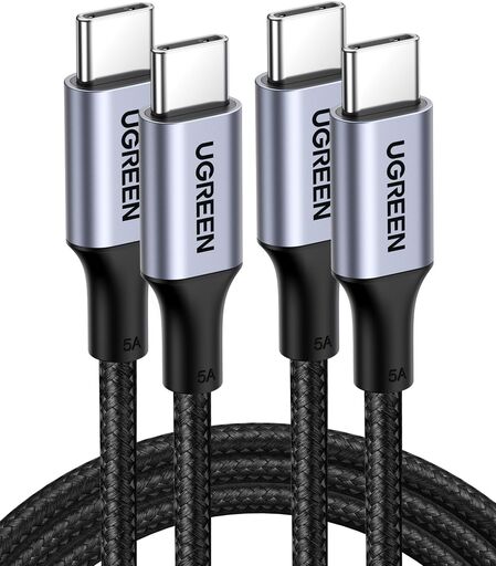 UGREEN USB C to USB C Cable 100W 2-Pack