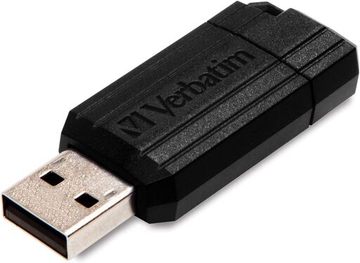 Verbatim 64GB PinStripe USB 2.0 Flash Drive