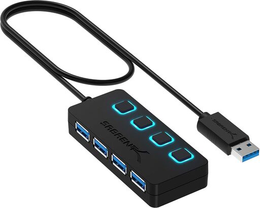 SABRENT 4-Port USB 3.0 Hub