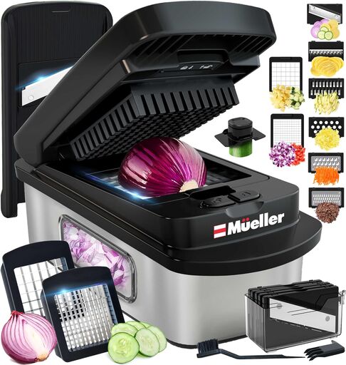 Mueller Pro-Series 10-in-1 Vegetable Chopper