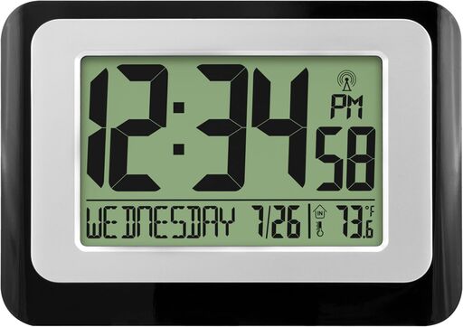 La Crosse Technology W88631 Digital Atomic Wall Clock
