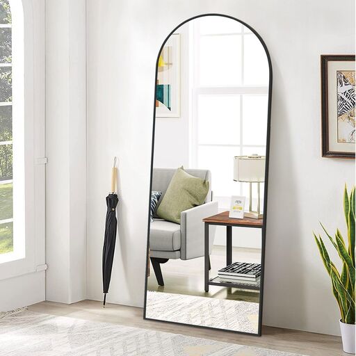 BEAUTYPEAK 65"x24" Arched Full Length Mirror