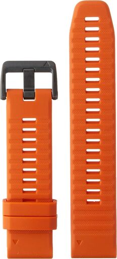 Garmin QuickFit 22 Watch Band - Ember Orange Silicone