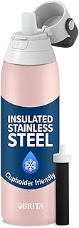 Brita Stainless Steel Premium Filtering Water Bottle 20oz