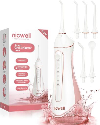 Nicwell Water Dental Flosser Cordless